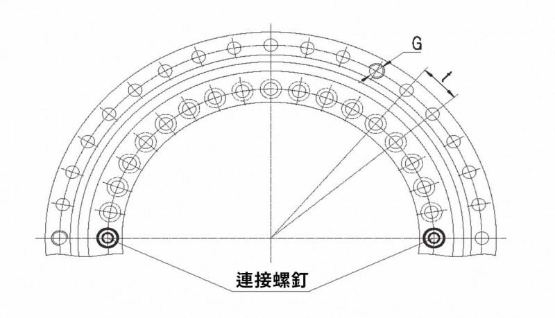 ZKLDF推力角接觸球系列軸承尺寸規格圖2